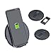 Produktbild Kabelloses Ladegerät, Qi-zertifiziert 10W Fast Wireless Charging Stand Pad, 2-Spule Faltendes Schnelles Drahtloses Ladegerät Für IPhone X 8 8 Plus, Samsung-Galaxie-Anmerkung 8 S8 S8 Plus S7 Rand S6 Rand Plus
