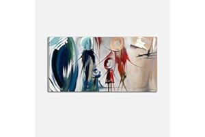 I Colori del Caribe QUADRI ASTRATTI DIPINTI A MANO OLIO SU TELA QUADRO ASTRATTO PER SALONE SOGGIORNO UFFICIO RAPPRESENTAZIONE DELLA FAMIGLIA ALTA QUALITA' MADE IN ITALY - FAMILY