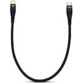 Coverzone Type-C to Type-C Kablo 30 cm &ndash; 60W Hızlı Şarj ve 5Gbps Veri Aktarımı | Dayanıklı &Ouml;rg&uuml; Kaplama, Telefon, Tablet ve L