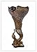 Produktbild Große Porzellan Vase Bronze Peacock Pfau Pompös Edel Höhe 72 cm