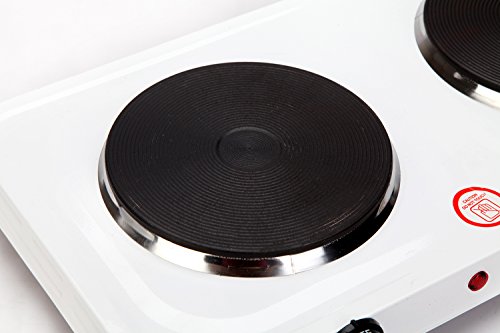 SHOV DOPPELKOCHPLATTE ELEKTROHERD OFEN ELEKTRO KOCHPLATTE CAMPING KOCHFELD 2000W - 2