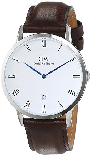 Daniel Wellington Herren-Armbanduhr Analog Quarz Leder DW00100090 Daniel Wellington Herren-Armbanduhr Analog Quarz Leder DW00100090