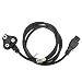 AirPlus Power Cable Cord- 3 Pin Laptop Adapter Charger - ISI Certified (1 Meter/ 3.3 Feet - 1 Years Warranty) RS.219.00