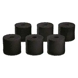 OASE Indoor Aquatics Carbon Pre-Filter Foam Set of 6 for The Biomaster, Black