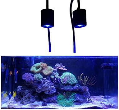 avAled Aquarium 30w LED With Controller For Exact Color Spectrum Specifications  (45x45)cm light spread- Goose neck available perfect for setting light intensity and adjusting light level  (Black 30w)