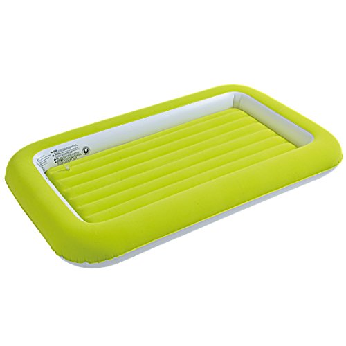 Jilong Easigo Kids Safety Bed – Luftbett für Kinder mit erhöhtem Rand und Velours Liegefläche 152x89x17,5cm - 6