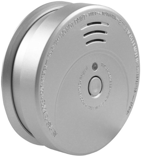mumbi VDS Rauchmelder RM200A in Aluminium Optik / Feuermelder / Brandmelder geprüft nach DIN EN 14604 - 4
