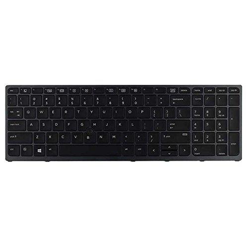 Preisvergleich Produktbild HP Ersatzteil Tastatur w / BL ZBook 15 G3 (CH) (S)