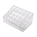 Cosmetic Make Up Clear Lipstick Organiser 4 Tiers with 24 Sections