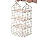 Produktbild Fyore Zusammenklappbar Hängendes Regal Kleiderschrank Organizer Plastik 3 Schichten Lagerung Set (Kleiner Satz)