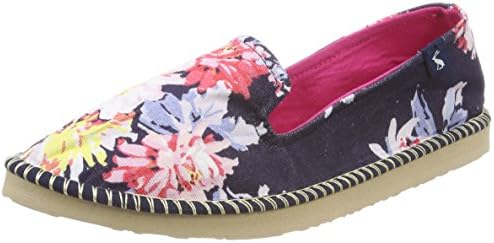 Tom Joule Women’s Y_FLIPADRILLE Espadrilles, Blau (Navy Whitstable Floral), 4 UK