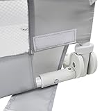 Leogreen – Babybettschiene – 40 x 16,5 x 17 Zoll – 5 Pfund – Abnehmbares und Waschbares Gewebe – Max. Belastung 33 Pfund - 5