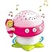 Produktbild #0618 Musikmobile Lichtprojektor Musik-Pilz Rosa Deckenprojektor mit 4 Melodien • Baby Spielzeug Einschlafhilfe Babybett Spieluhr Pink