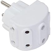 Mobee Fetih F-07 &Ccedil;oklu Priz 5 Li Priz Golyat Priz &Ccedil;oklayıcı Piriz Kafa 5 Li Golyat Fiş. 1410