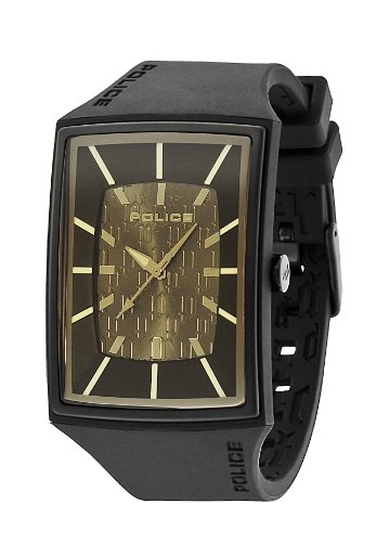 POLICE Herren-Armbanduhr VANTAGE X Analog Quarz Silikon P13077MPBB-13 POLICE Herren-Armbanduhr VANTAGE X Analog Quarz Silikon P13077MPBB-13