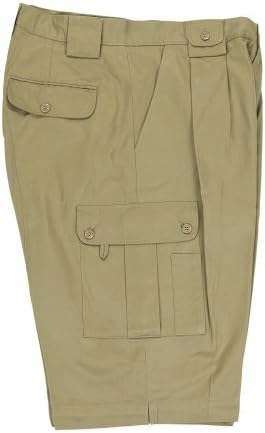 Alexanders of London Multi Purpose Safari Shorts - Whiskey - Size 34