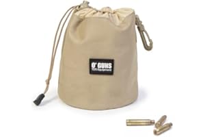 O'GUNS TDS EQUIPMENT O'GUNS - Sacchetto Porta bossoli in Robusta Cordura con Fondo in Rete di drenaggio polveri Contiene Fino a più di 500 bossoli 9X21; Completamente Lavabile e Resistente