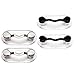 Produktbild perfeclan 4pcs Brillenhalter magnetisch Brille Magnethalter Kopfhörer Halter Stiftehalter