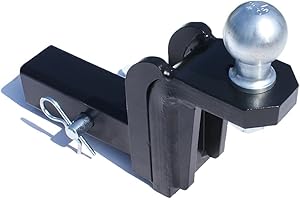 AHAKA AHK US-Adapter 51x51mm 2" (+171 mm) Anhängevorrichtung ADA-P171AH6 auch für AL-KO Antischlingerkupplungen