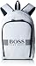 Produktbild BOSS Herren Pixel_backpack Rucksack, Weiß (Natural), 12x43x29 cm