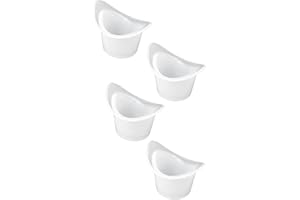 SHANBYE Gobelet de Lavage Oculaires,4 PCS Lavage dOeil Réutilisable Tasse Gobelet de Lavage Portable Lave Oeil Gobelet Plastique Gobelet de Lavage Oculaires pour Le Bain des Yeux Fatigués 8 ML