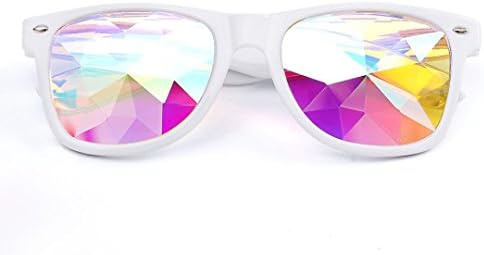 Sonnena Sunglasses CLEARANCE Kaleidoscope Glasses Rave Festival Party EDM Sunglasses Diffracted Lens
