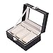 Kurtzy 3 Slots Wrist Watch Storage Box / Display Case Organizer ( 16 X 11 X 8 Cm) (Watches Not Included) RS.699.00