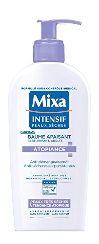 Mixa Intensif Peaux Sèches - Balsamo emolliente intenso per pelli molto secche a tendenza atopica, 250 ml