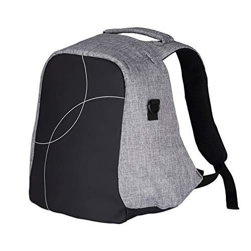Baby Nappy Changing Backpack, Multi-Function Waterproof Baby Diaper Bag with Insulated Pockets Mommy Bags - Large Capacity and Durable (Smoke Wave Grey)