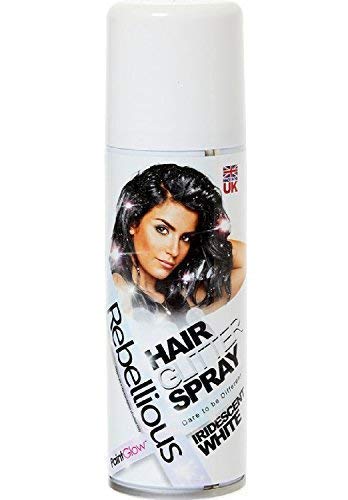 Adults Childrens Iridescent White Glitter Hairspray Festival Carnival  Halloween Christmas | Desertcart BAHRAIN