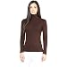 Hypernation Brown Color High Neck T-Shirt for Women RS.499.00