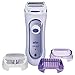 Braun Silk-epil Lady Shaver 5560 Cordless with Three Attachments