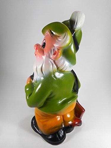 Gartenzwerg Jäger 30 x 14 cm Zwerg Germany Garten bruchfest PVC Deko GOM 90306 - 4