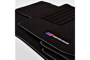 Car Lux AR03935 - ALFOMBRAS Coche a Medida Alfombrillas Performance PB en Velour para Serie 3 E90 y E91