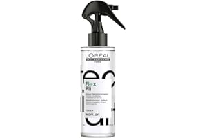 L'Oréal Professionnel Paris Tecni.ART Pli Shaper Thermo-Spray, Haarspray starker Halt, ohne Verkleben, fixiert Frisuren langanhaltend, Styling-Spray mit Hitzeschutz & Memory-Effekt, Aloe, 190 ml