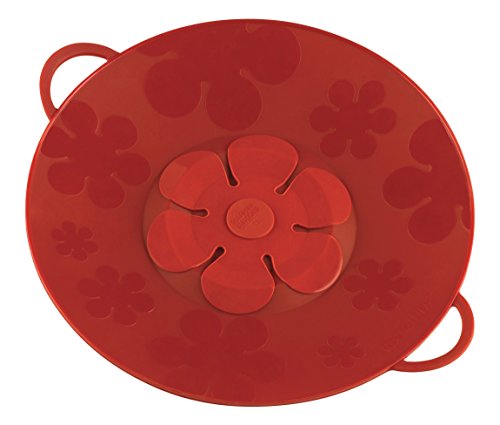 Preisvergleich Produktbild KUHN RIKON Kochblume Spritzschutz, Rot