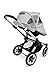 Bugaboo Buffalo Breezy Sun Canopy Arctic Grey