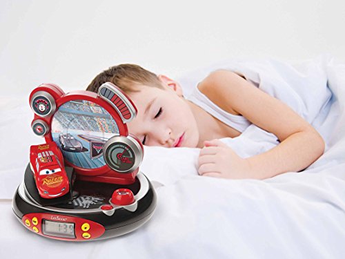 Imagen 2 de LEXIBOOK RP500DC Cars - Radio despertador con proyector