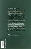 Image de Lingüística y Matemáticas: Axiomatización de la teoría gramatical y su aplicación a la tipología lingüística (Monografías)