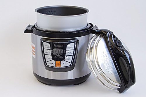 Appliance Express Multifunction 24?hours timer switch Programmable Robot Kitchen Kitchen Por Ti | Pressure Cooker 6?Litre Capacity | Programmable Electric Pressure Cooker Express SALE Last Pieces Home and Kitchen