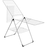 Brabantia 350184 - Tendedero, modelo T, 20 m, color gris metalizado