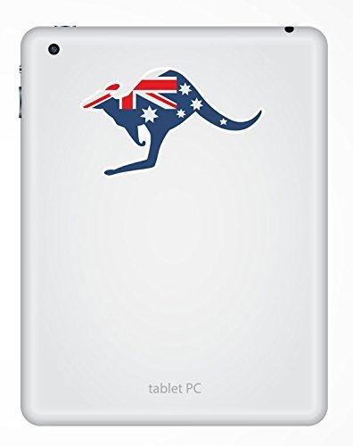 2 x Australien Känguru Vinyl Aufkleber Aufkleber Laptop Reise Gepäck Auto Ipad Schild Fun # 5812 – 20cm/200mm Wide - 3