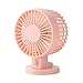 Produktbild eriotpy Kühllüfter, tragbar, ultra leise, für PC Laptop Notebook Power Bank (Pink)