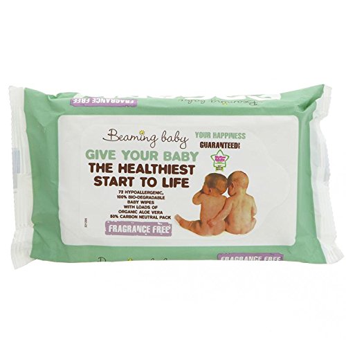 Organic BabyWipes Unfragranced 72 Wipes *Bulk Pack of 12*