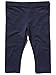 M&Co Baby Girls Plain Vibrant Full Length Elasticated Waist Soft Jersey Leggings Navy 9/12 Mnths