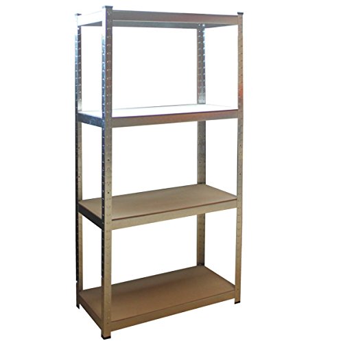 Steckregal 160x80x40 cm + kostenloser Versand / 320 kg Lagerregal Werkstattregal Schwerlast-Regal