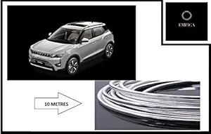 Empica Premium Quality Universal Chrome Roll Easy To Apply With Pre Applied 3m Tape(10 Metres)