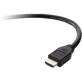 Belkin Hızlı HDMI 1.4 Kablosu, 1.5m (4k, Ultra HD, 3D), F3Y017bt1, 5MBLK