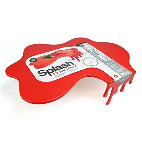 Mustard Schneidebrett für die Arbeitsplatte in der Küche – Blut-Design – Rot – Splash - 3