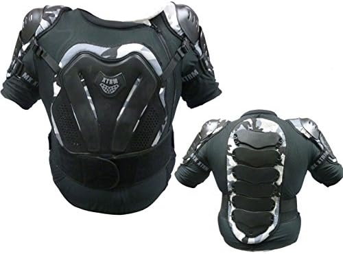 Motorbike Motorcycle XTRM Adult Camo Warrior Body Armour Motocross Quad MX Sports Off Road Body Armour Jackets (3XL)